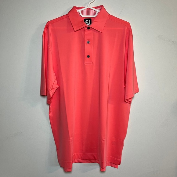 FootJoy Lot of 5 Mens Golf Polo Shirts Size Large Short Sleeve Collar **FLAWS** - Picture 4 of 16